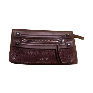 Nine West Dark Brown Leather Wallet